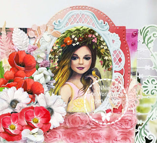 Clipart de fleurs peintes à la main à l'aquarelle. Coquelicots