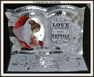 Coloring page, Bride. Wedding Day - The Art of Julia Spiri