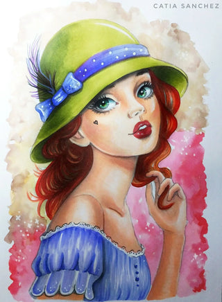 Charming Femininity colored