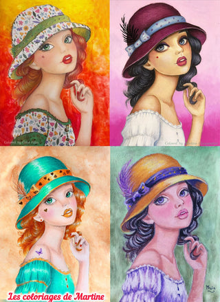 Charming Femininity colored