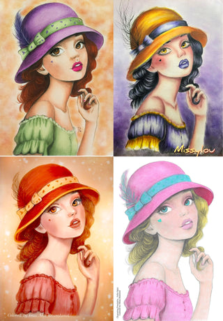 Charming Femininity colored