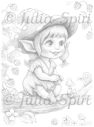 Forest Berry Baby Elf light version