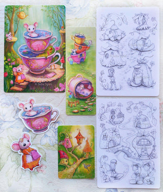 Stationery Collection. "Houses of Wonder"