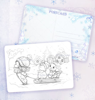 Stationery Collection. "Winter Story"