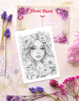 Stationery Collection. A Peony Palette