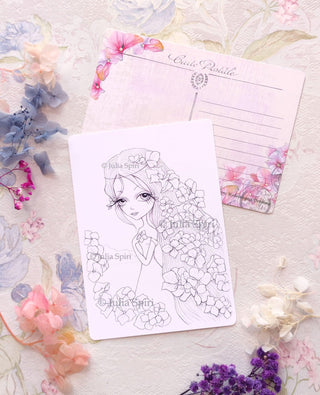 Stationery Collection. Hydrangea Dreams