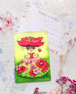 Postcard. Floral Whispers