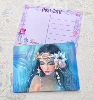 Postcard, Fantasy Mermaids. Azalea