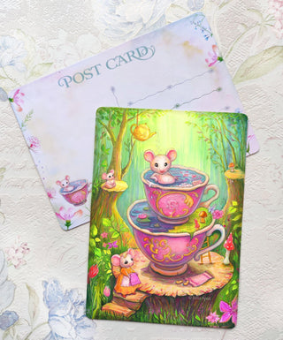 Postcard, Houses of Wonder. Mouse Spa