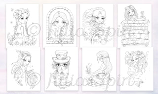 Very Last Copies of the Coloring Book Artist's Edition: Whimsical Wonders