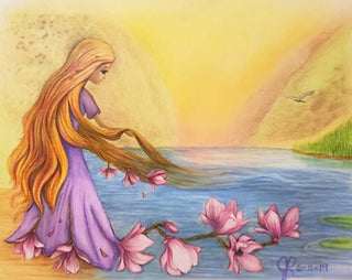 Pages à colorier GRAYSCALE, Timbre numérique, Digi, Fleurs, Fantaisie. "Celui qui vit en harmonie avec lui-même vit en harmonie avec l'univers"