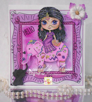 Dibujo para colorear, linda chica. pequeño marinero