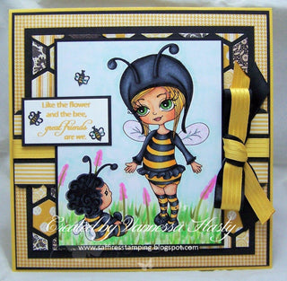 Dibujo para colorear, Chica Gótica. Griselda con Búho