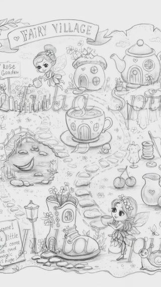 Fairy Village Map by Julia Spiri. video