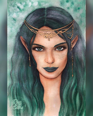 Page de coloriage en niveaux de gris, fille avec chapeau vintage, rétro. Stella