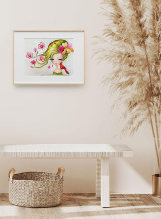 Original Art. Watercolor Painting. Orchids - The Art of Julia Spiri